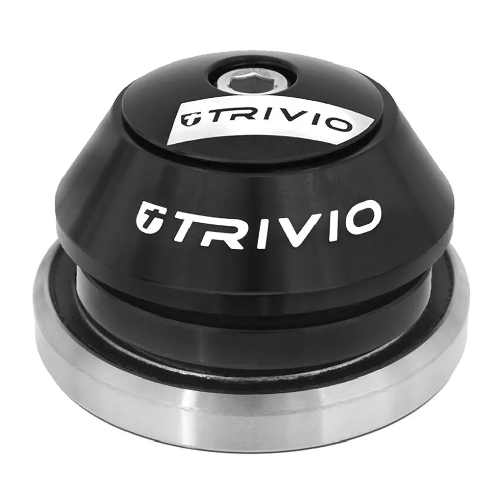 Trivio Pro Full 45/45 15mm Styrlager, Black / silver, 1 1/8-1 1/4" Trivio Pro Full 45/45 15mm Styrlager, Black / silver, 1 1/8-1 1/4"