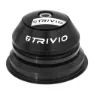 Trivio Pro Semi 45/45 15mm Styrlager, Black, 1 1/8-1 .5"