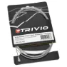 Trivio Road Stainless Bromskabel 20 Enheter, Silver, 1.5 x 2000mm