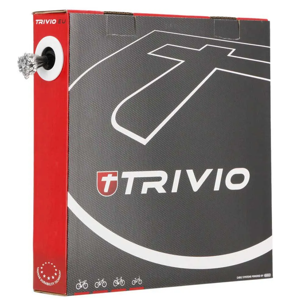 Trivio Stainless Steel Slick Växelvajer 50 Enheter, Silver, 1.1 x 2250mm