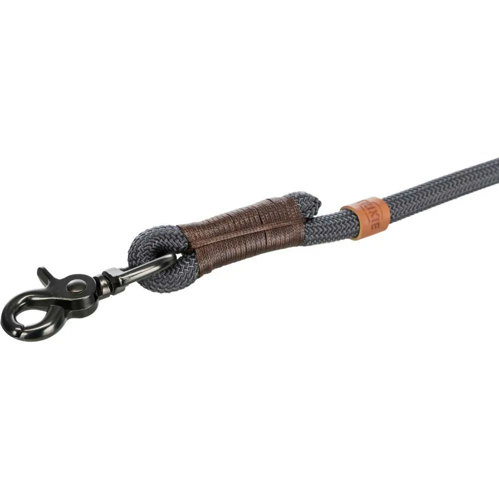 Trixie Be Nordic Adjustable Hundkoppel, Black, L–XL
