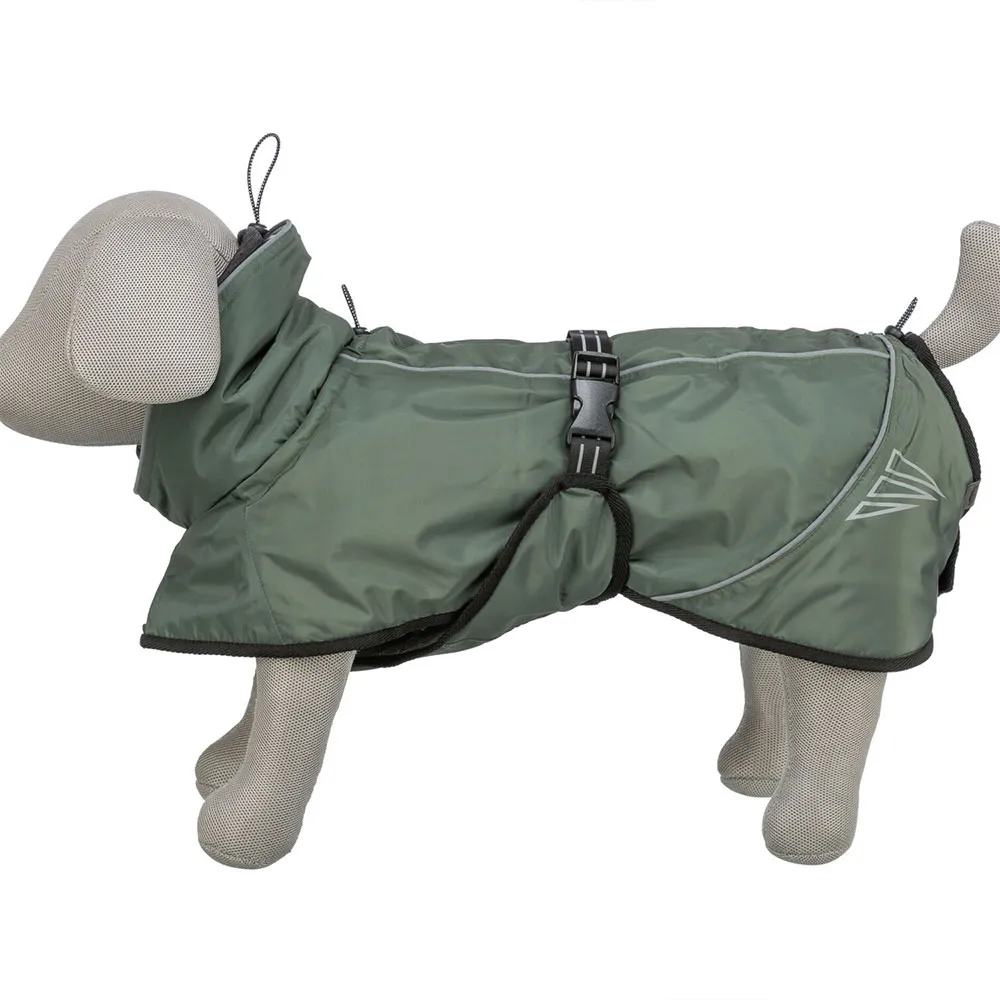 Trixie Explore Thermo Winter Hundjacka, Olive / green, 70cm Trixie Explore Thermo Winter Hundjacka, Olive / green, 70cm