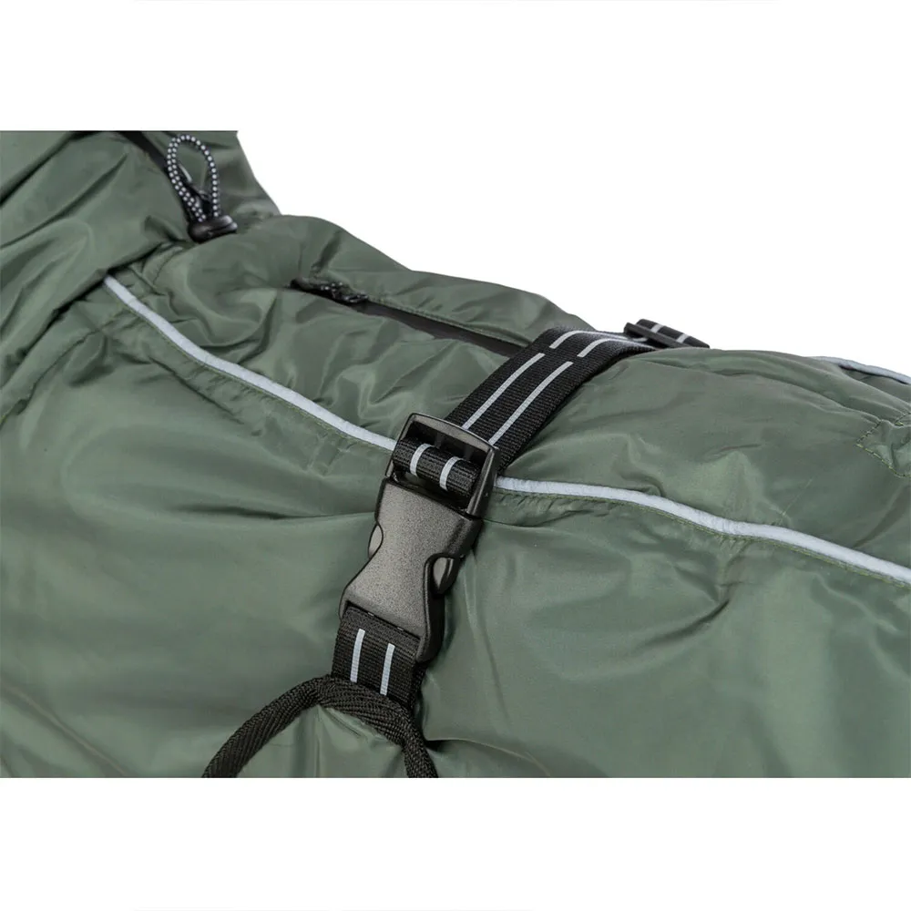 Trixie Explore Thermo Winter Hundjacka, Olive / green, 70cm Trixie Explore Thermo Winter Hundjacka, Olive / green, 70cm