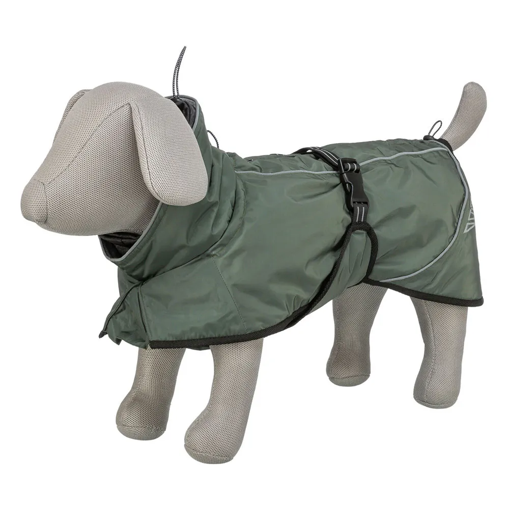 Trixie Explore Thermo Winter Hundjacka, Olive / green, 70cm Trixie Explore Thermo Winter Hundjacka, Olive / green, 70cm