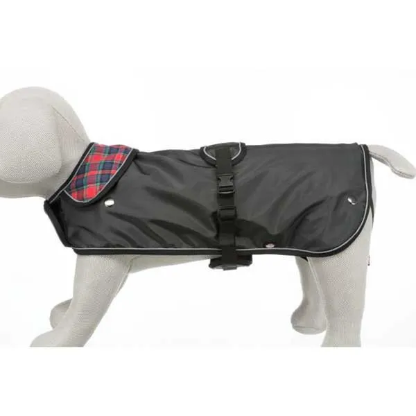 Trixie Hermy 2 In 1 Hundjacka, Black / red, 28cm