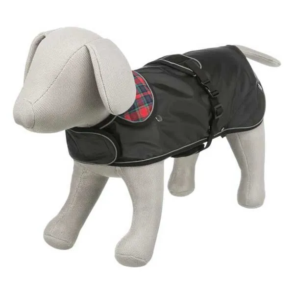 Trixie Hermy 2 In 1 Hundjacka, Black / red, 28cm