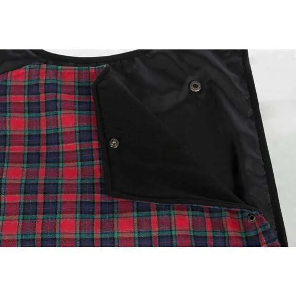 Trixie Hermy 2 In 1 Hundjacka, Black / red, 28cm