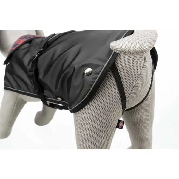 Trixie Hermy 2 In 1 Hundjacka, Black / red, 28cm
