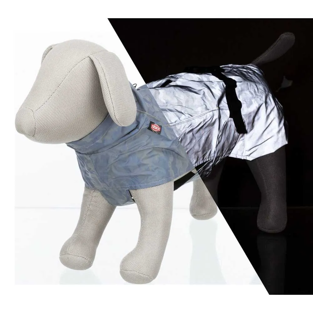 Trixie Lunas Hundjacka, Silver blue, 25cm