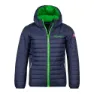 Navy / bright green