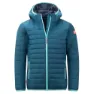 Trollkids Eikefjord Jacka Refurbished, Dark marine / arctic blue / mystic blue, 164cm