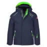 Trollkids Holmenkollen Pro Jacka Refurbished, Navy / green, 92cm