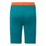 Trollkids Kvalvika Swim Simshorts male, Lake blue / bright orange, 164cm