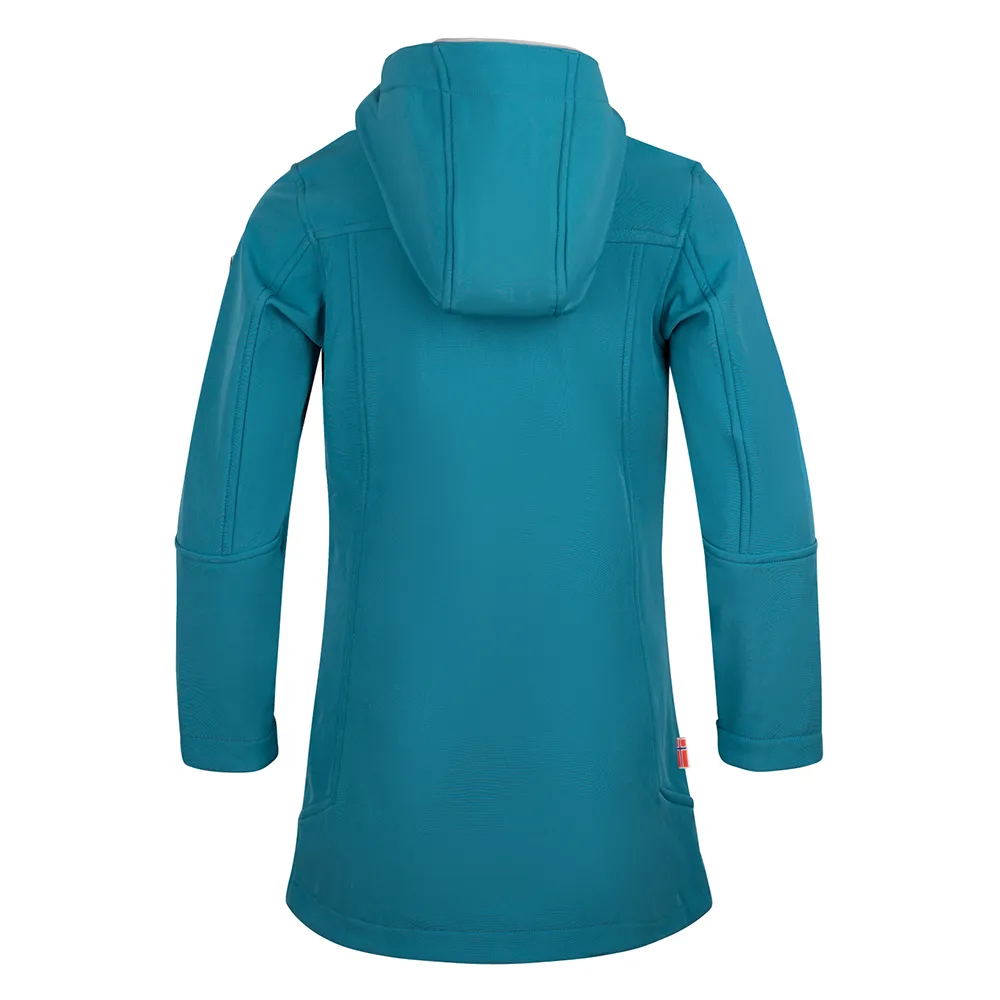 Trollkids Lillesand Coat Jacka Refurbished, Teal / aqua, 116cm Trollkids Lillesand Coat Jacka Refurbished, Teal / aqua, 116cm
