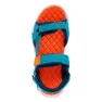 Trollkids Oslofjord Sandaler Refurbished, Lake blue / bright orange, EU 32