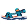 Trollkids Oslofjord Sandaler Refurbished, Lake blue / bright orange, EU 32