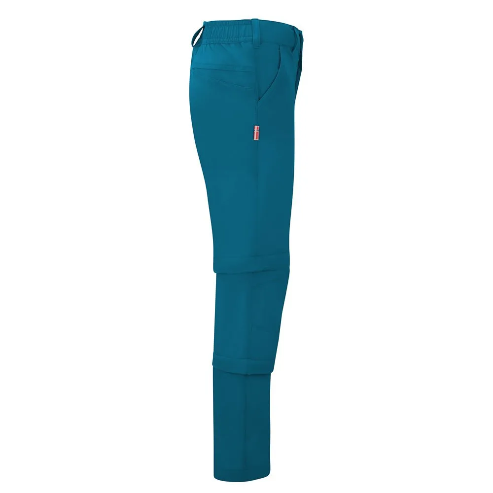 Trollkids Preikestolen Double Zip-off Byxor Refurbished, Atlantic blue / dark navy, 140cm