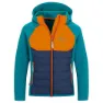 Lake blue / bright orange