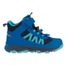 Cobalt blue / dusky turquoise / dark navy