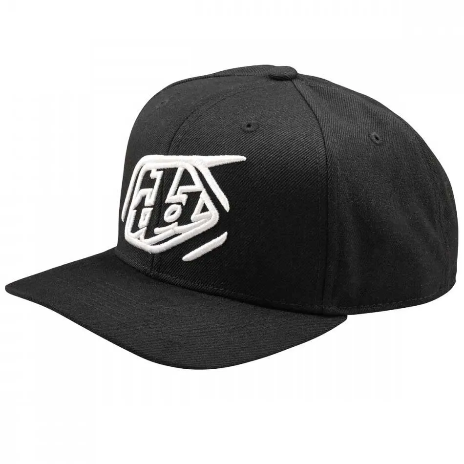 Troy Lee Designs Badge Curved Keps, Black