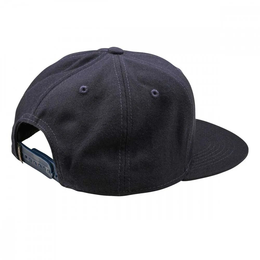 Troy Lee Designs Badge Flat Keps, Navy