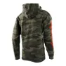 Troy Lee Designs Cropped Badge Tröja Med Huva, Forest camo, S