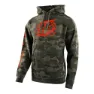 Troy Lee Designs Cropped Badge Tröja Med Huva, Forest camo, S