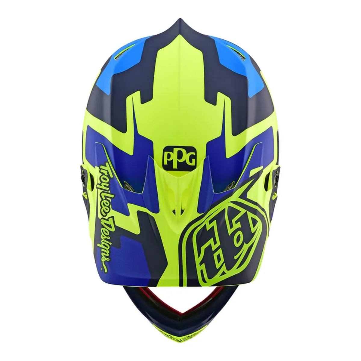 Troy Lee Designs D3 Fiberlite Hjälm, Gul