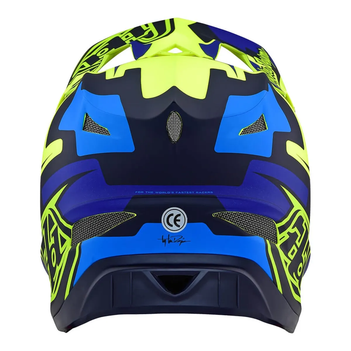 Troy Lee Designs D3 Fiberlite Hjälm, Gul