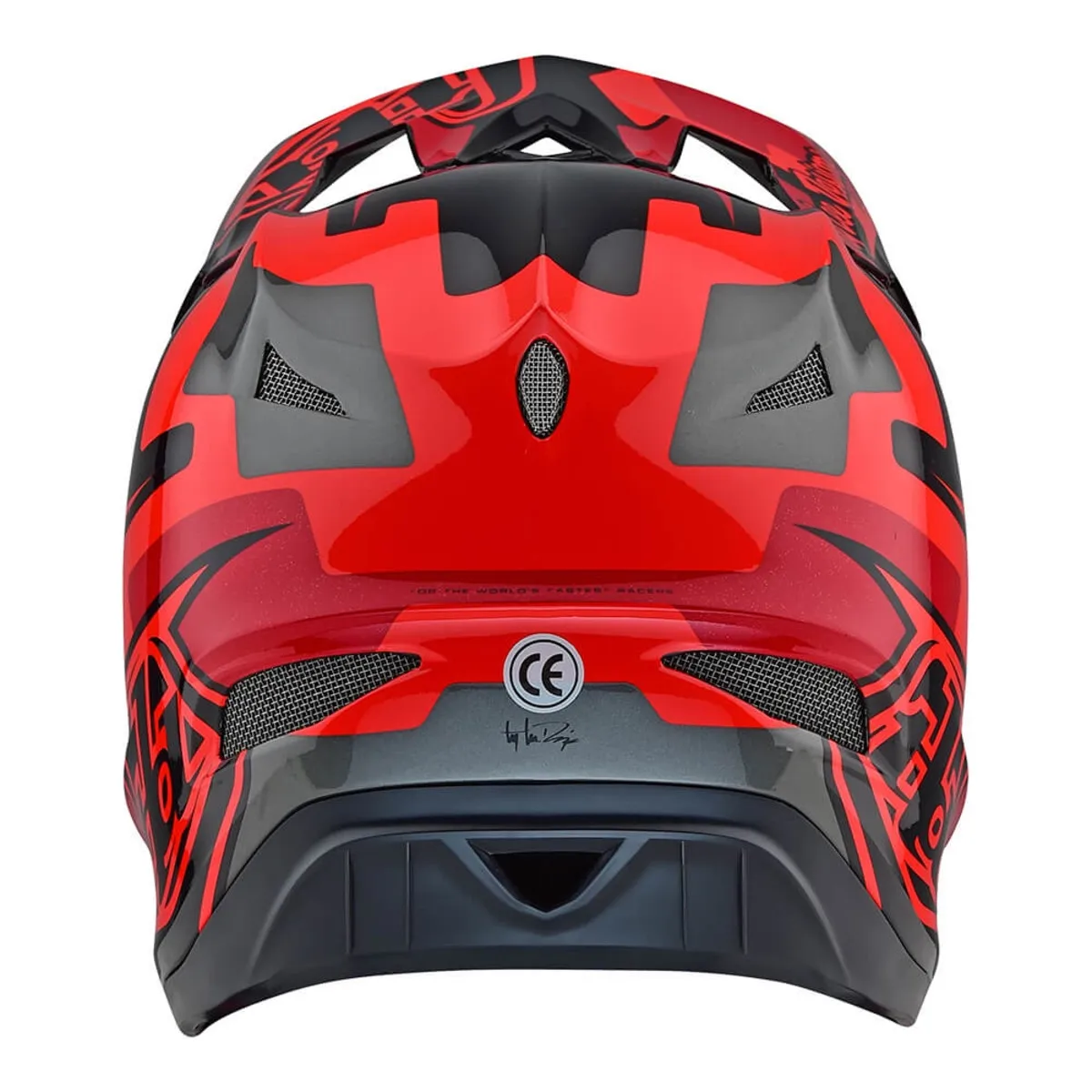 Troy Lee Designs D3 Fiberlite Hjälm, Gul