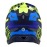 Troy Lee Designs D3 Fiberlite Hjälm, Gul