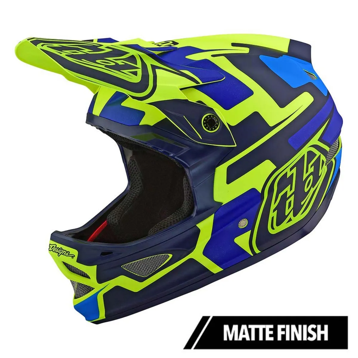 Troy Lee Designs D3 Fiberlite Hjälm, Gul