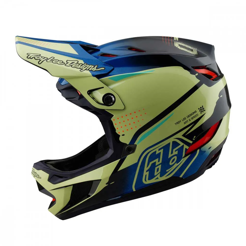 Troy Lee Designs D4 Comp MIPS Hjelm Troy Lee Designs D4 Comp MIPS Hjelm