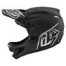 Troy Lee Designs D4 Kol MIPS Hjälm, Svart