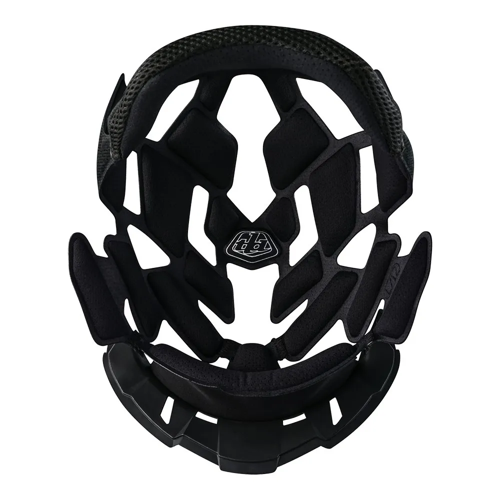Troy Lee Designs D4 Poly Innerfoder, Solid Black Troy Lee Designs D4 Poly Innerfoder, Solid Black