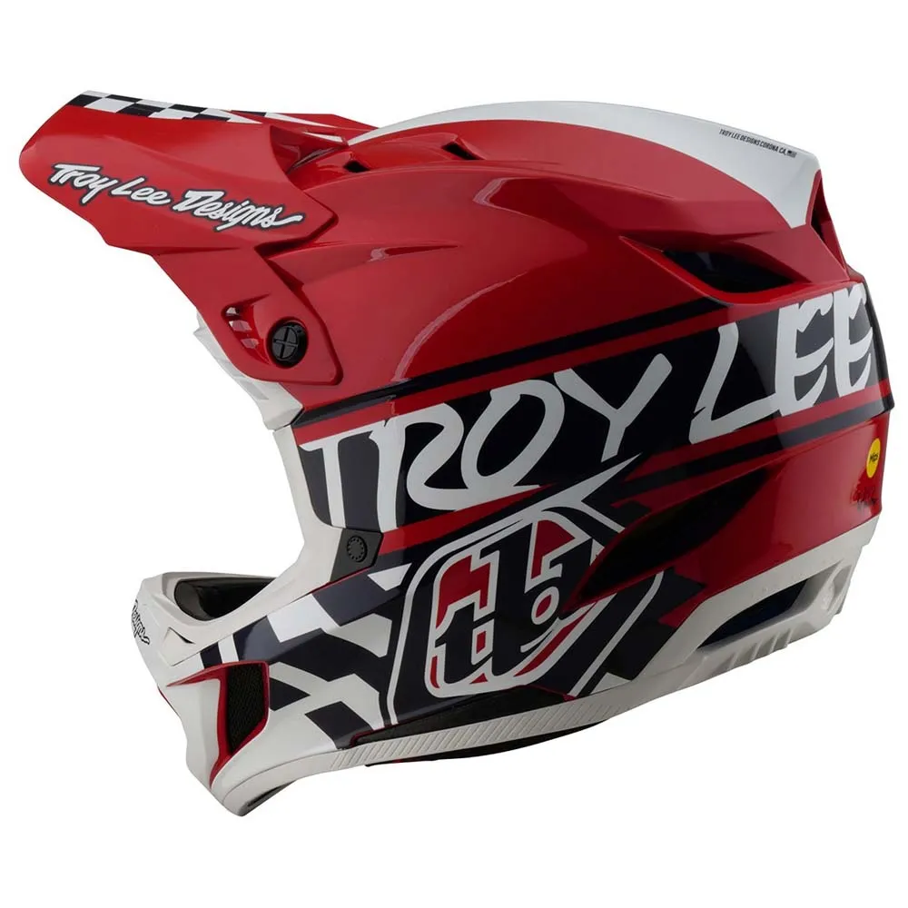 Troy Lee Designs D4 Polyacrylite Fifty-50 Mips Downhillhjälm Troy Lee Designs D4 Polyacrylite Fifty-50 Mips Downhillhjälm