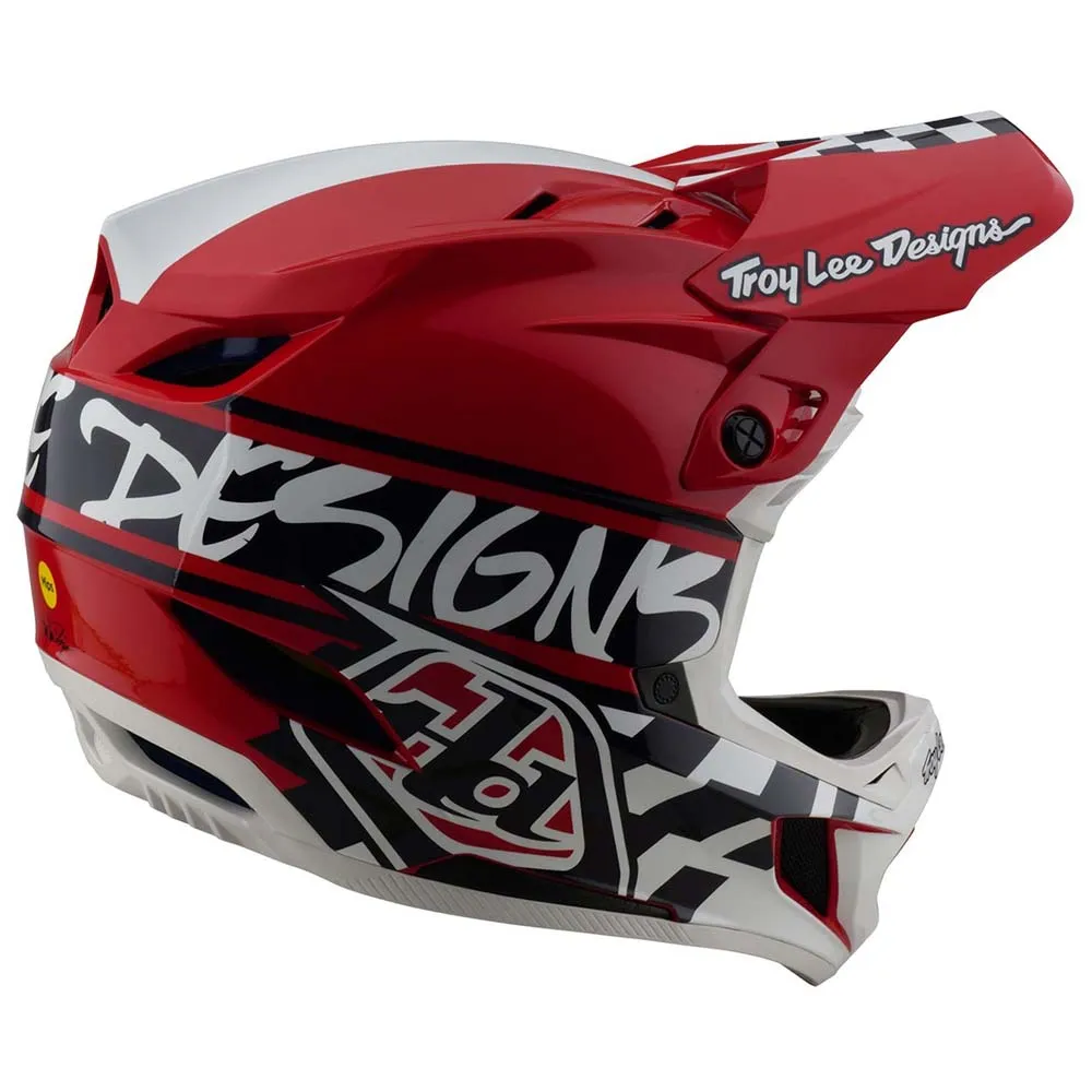 Troy Lee Designs D4 Polyacrylite Fifty-50 Mips Downhillhjälm Troy Lee Designs D4 Polyacrylite Fifty-50 Mips Downhillhjälm