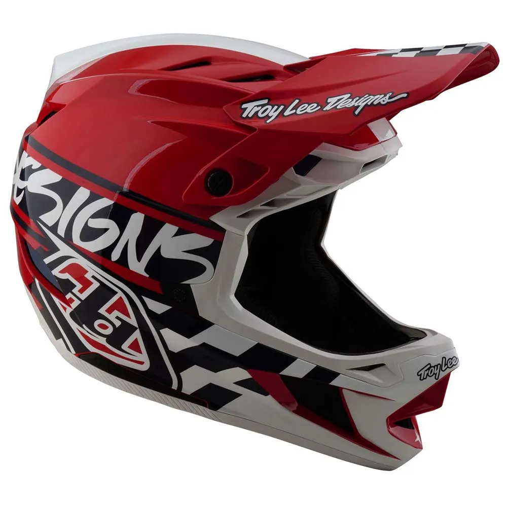 Troy Lee Designs D4 Polyacrylite Fifty-50 Mips Downhillhjälm Troy Lee Designs D4 Polyacrylite Fifty-50 Mips Downhillhjälm