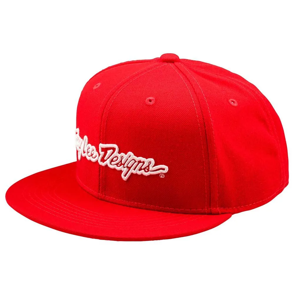 Troy Lee Designs Flat Bill Signature Keps Troy Lee Designs Flat Bill Signature Keps