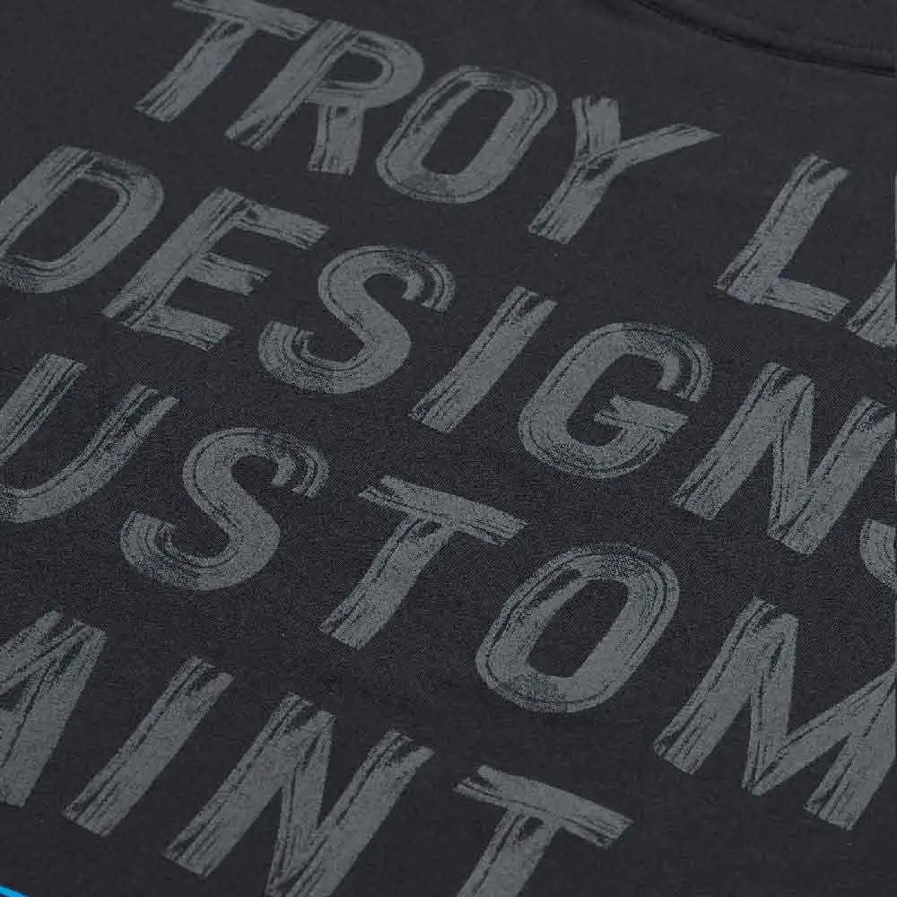 Troy Lee Designs Paint Carbon T-shirt Med Korta ärmar
