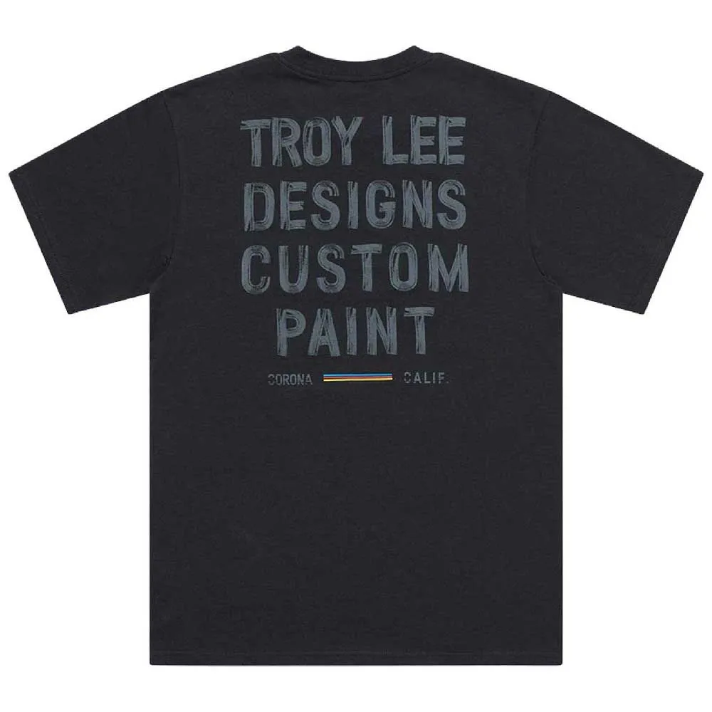 Troy Lee Designs Paint Carbon T-shirt Med Korta ärmar