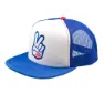 Troy Lee Designs Peace Out Trucker Keps, White blue