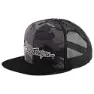 Troy Lee Designs Signature Truckerkeps, Camo black / silver