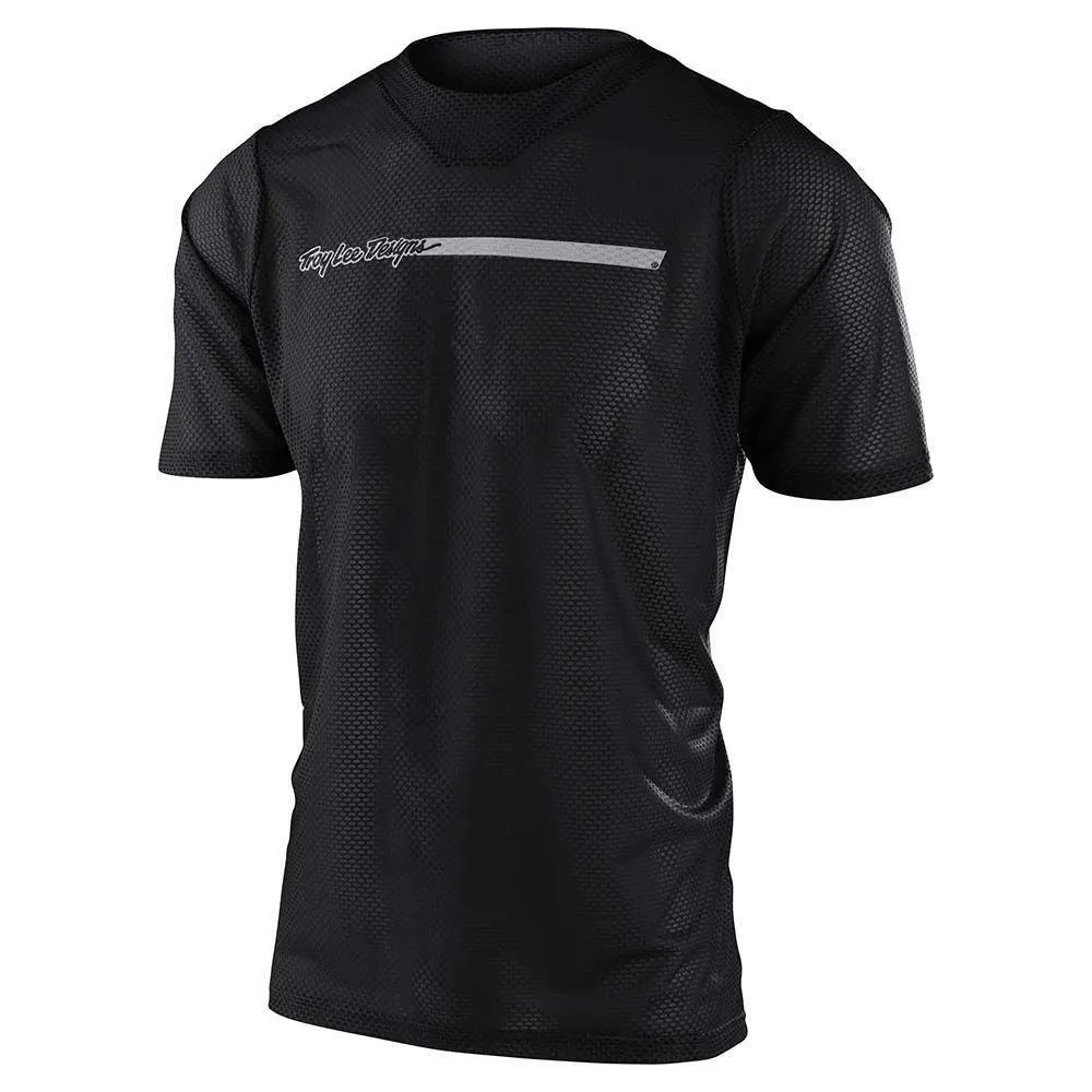 Troy Lee Designs Skyline Air T-shirt Med Korta ärmar, Channel carbon, S