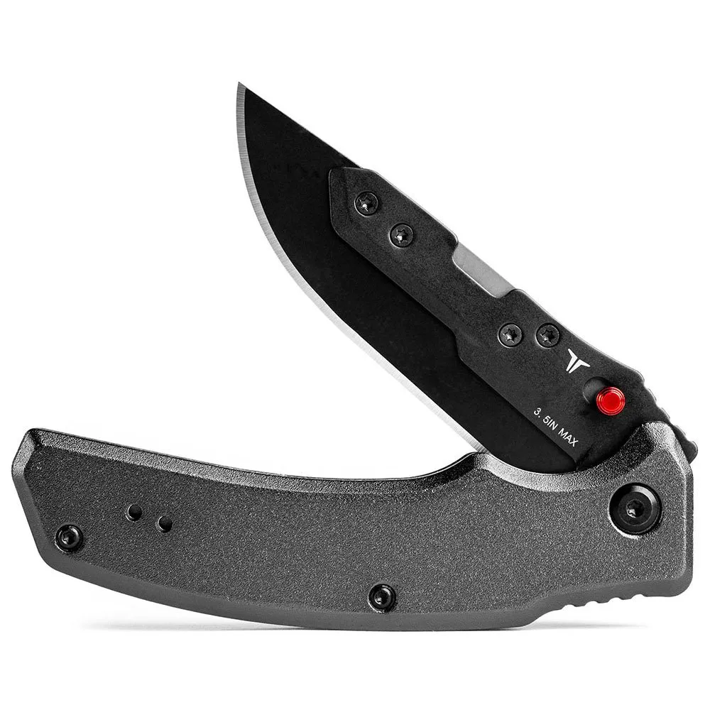 True Utility Kniv Med Utbytbara Blad, Black, One Size