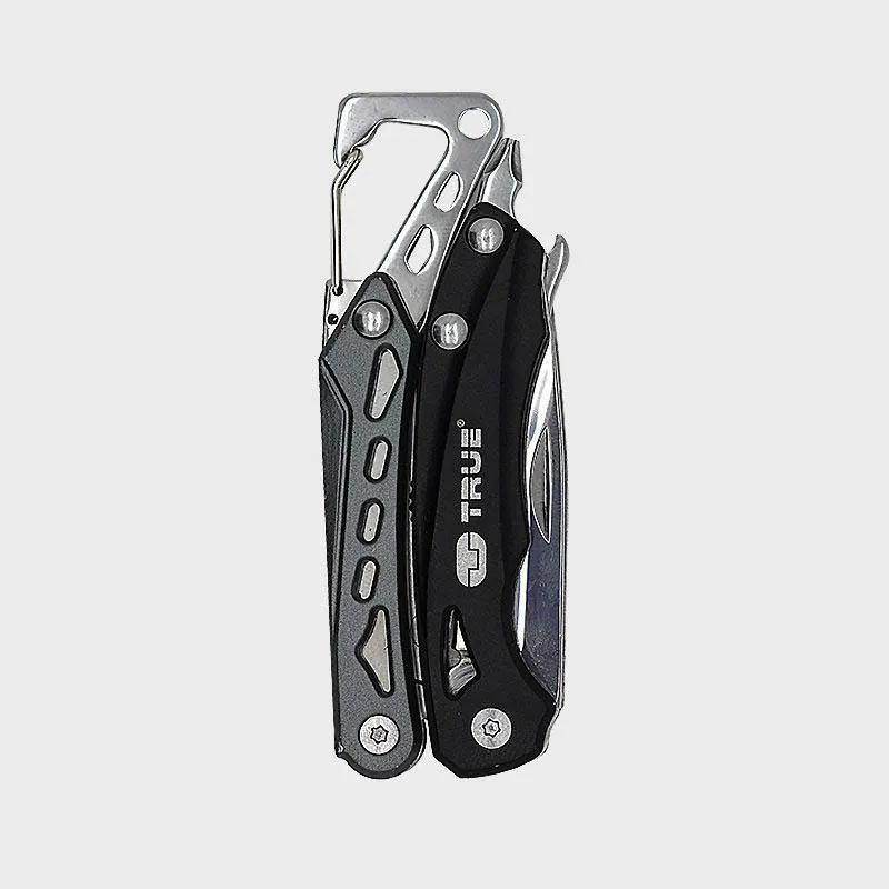 True Utility Seven Multiverktyg, Black, One Size