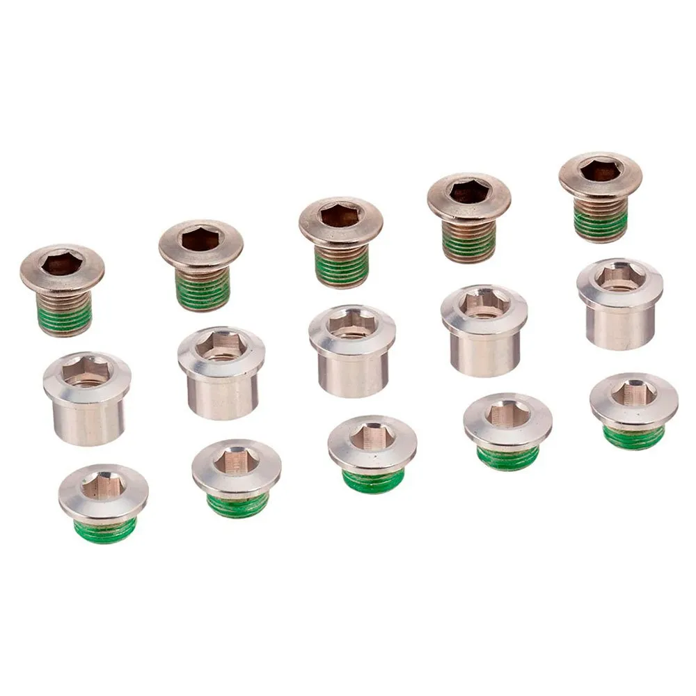 Truvativ Dzero/xx1 Aluminium Vevparti Skruvsats 5 Enheter, Silver, One Size
