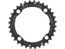 Truvativ Kettenblatt MTB 4-Arm, Stahl, 104 mm Lochkreis, Svart