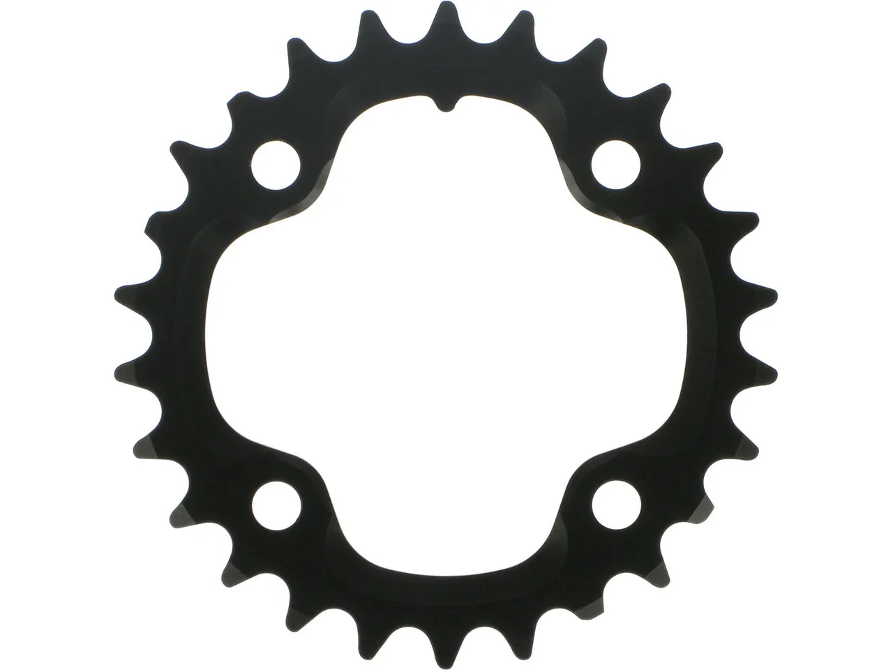 Truvativ Kettenblatt X0/X7/X9 4-Arm, 80 mm Lochkreis, Black, 26t