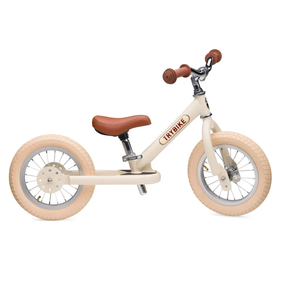 Trybike Balance springcykel 2 hjul creme